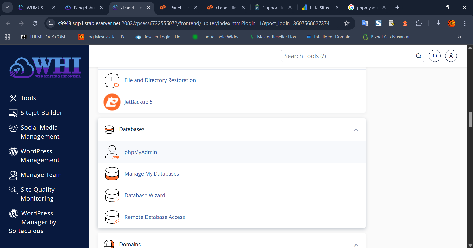 Cara Menggunakan PHPmyadmin